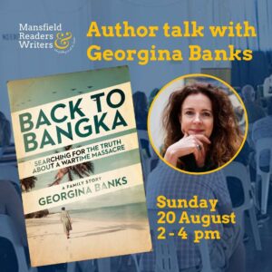 Read more about the article In conversation – Georgina Banks, author of Back to Bangka